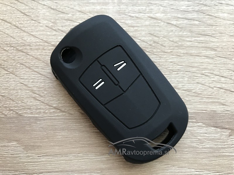 Silikonski ovitek za zložljive ključe Opel z dvema gumboma