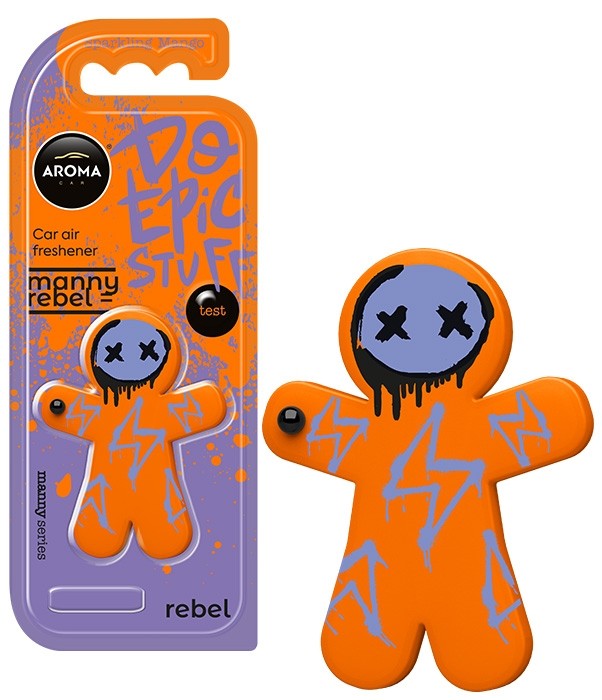 Osvežilec zraka Aroma Manny Rebel Spark Mango