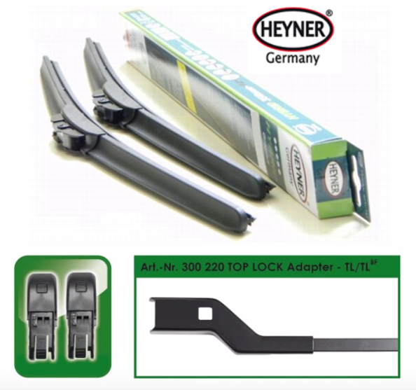 Metlici brisalcev Heyner Hybrid primerni za - VW Passat CC (2008-2011) 