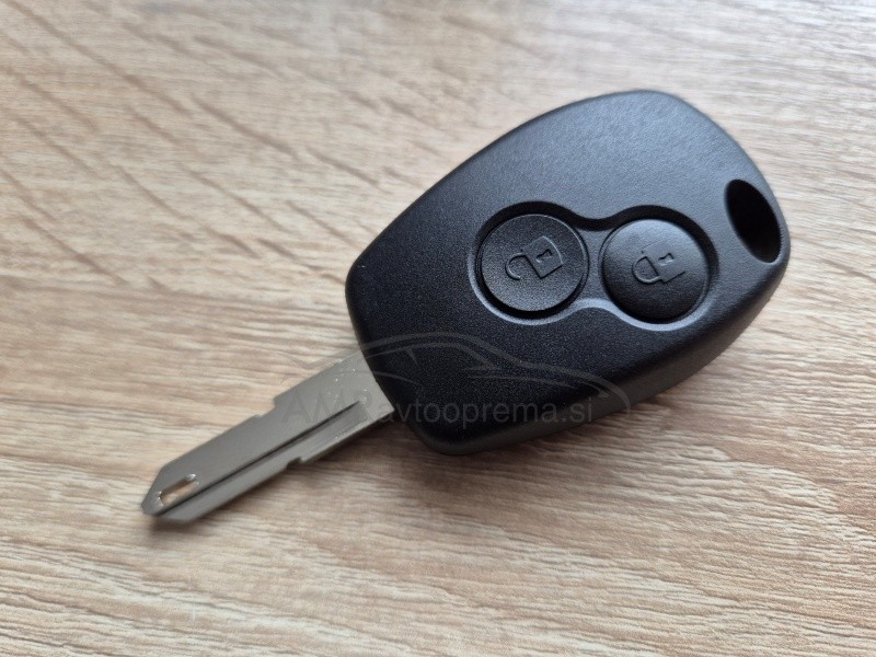 Ohišje za ključ Dacia z dvema gumboma 