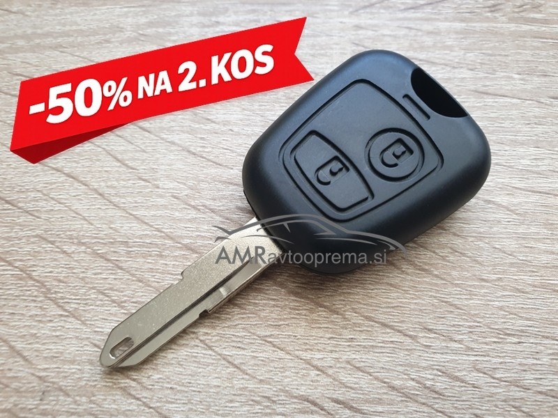 Ohišje za ključe Peugeot 206 