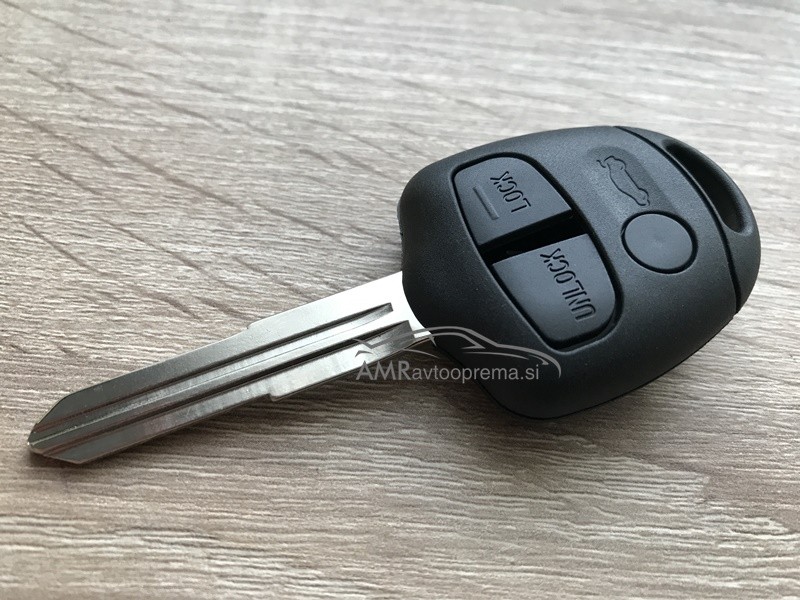Ohišje za ključ Mitsubishi s tremi gumbi