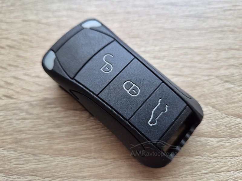 Ohišje za zložljiv ključ Porsche s 3 gumbi