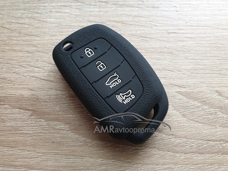 Silikonski ovitek za zložljive ključe Hyundai - 4 gumbi