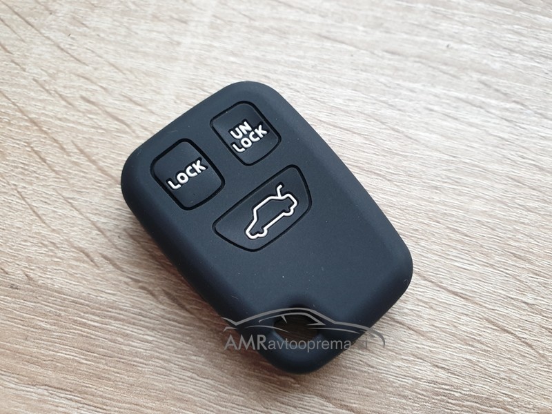 Silikonski ovitek za centralno zaklepanje Volvo s tremi gumbi