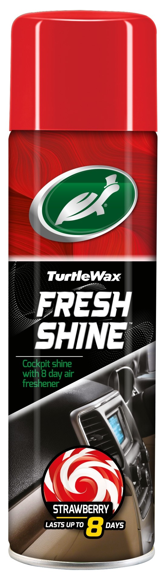 Sprej za armaturne plošče z vonjem jagode Turtle Wax 500ml