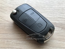 Ohišje za zložljive ključe Opel s tremi gumbi