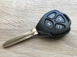 Ohišje za ključe Toyota s štirimi gumbi