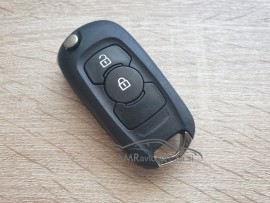 Ohišje za zložljive ključe Opel z dvema gumboma (4465)