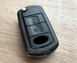 Ohišje za zložljive ključe Land Rover s tremi gumbi