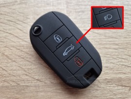 Silikonski ovitek za zložljive ključe Peugeot
