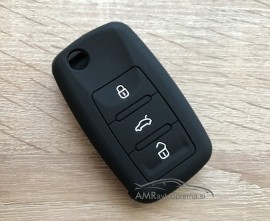 Silikonski ovitek za ključe Volkswagen s tremi gumbi